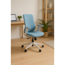 Компьютерное кресло Арт Строй Мебель 7215 white blue mesh