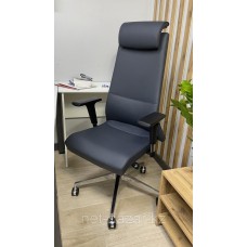 Офисное кресло из PU кожи Арт Строй Мебель 5005 A, серый