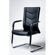 Офисное кресло для посетителей Арт Строй Мебель 5025C, черный