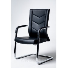 Офисное кресло для посетителей Арт Строй Мебель 5025C, черный
